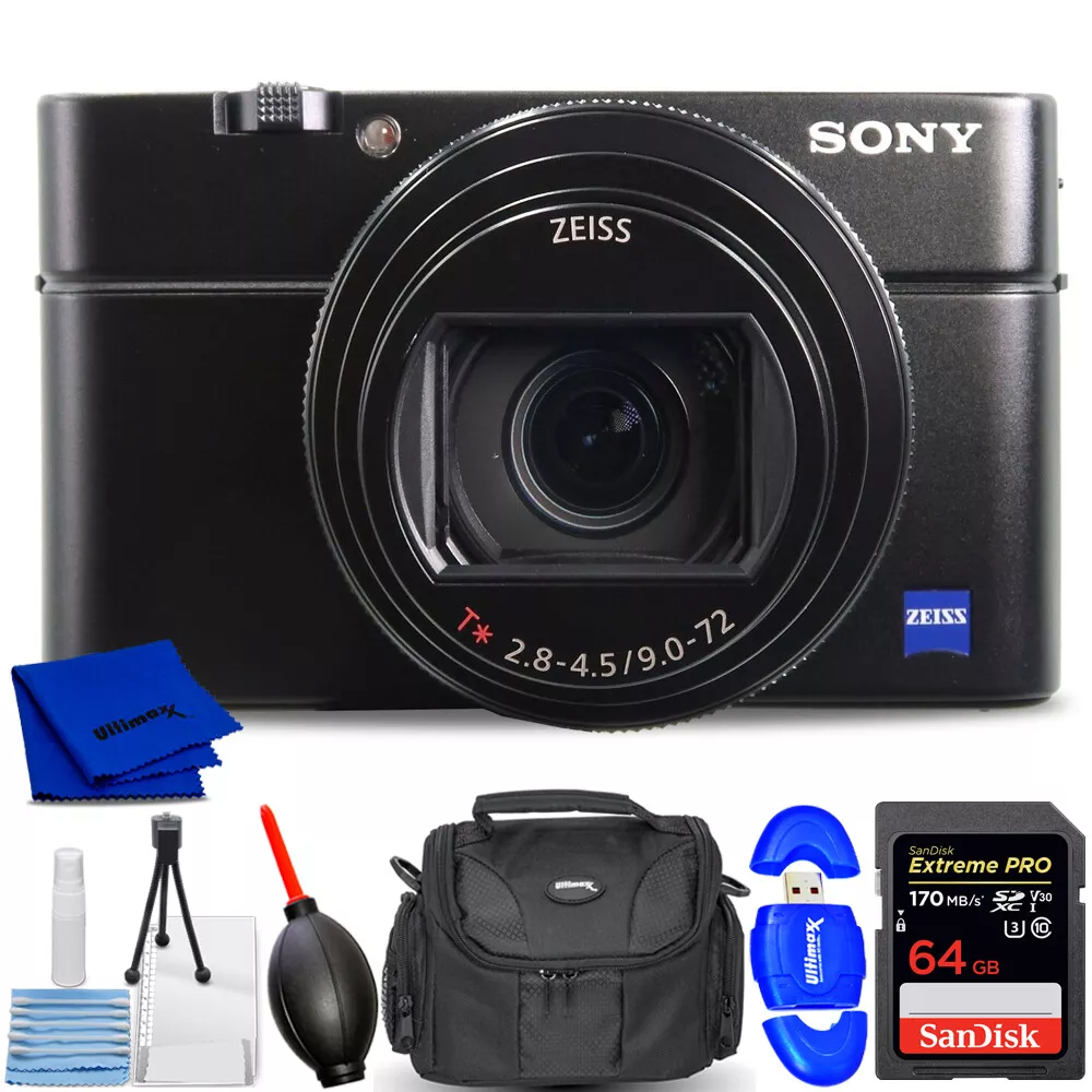 Sony Cyber-shot DSC-RX100 VII Digital Camera DSC-RX100M7 - Essential 64GB  Bundle