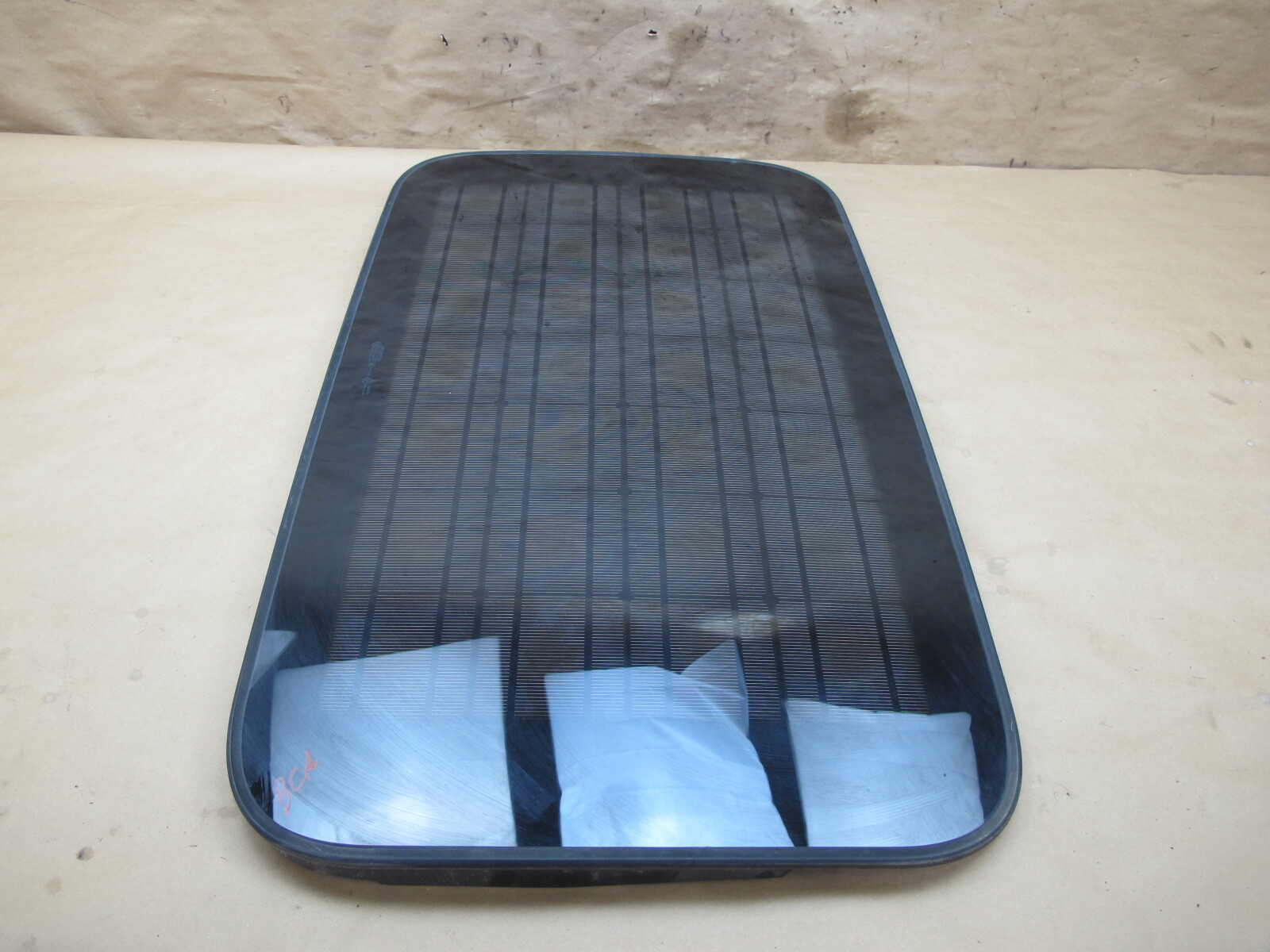 2006-2012 BENTLEY FLYING SPUR FRONT UPPER SUNROOF MOON ROOF GLASS WINDOW PANEL