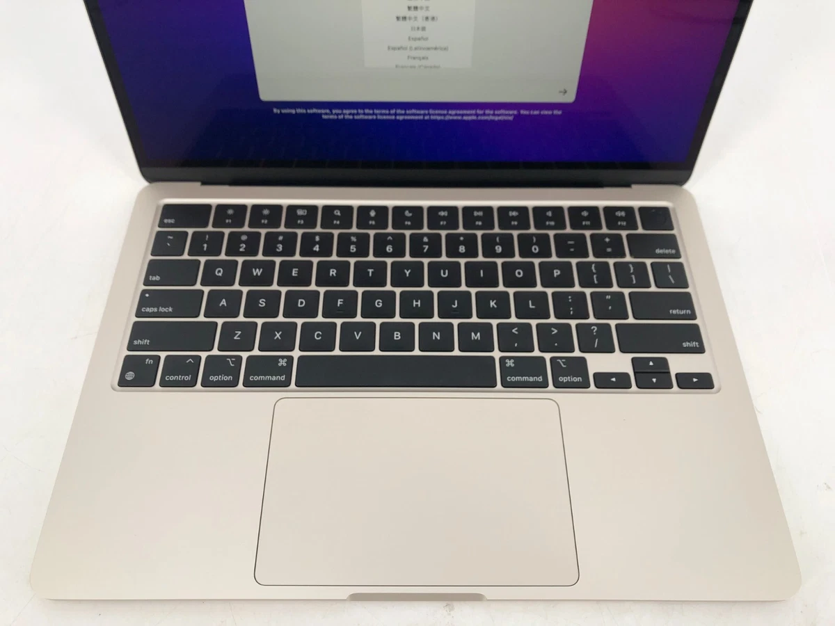 MacBook Air 13.6 Starlight 2022 3.5GHz M2 8-Core CPU/8-Core GPU