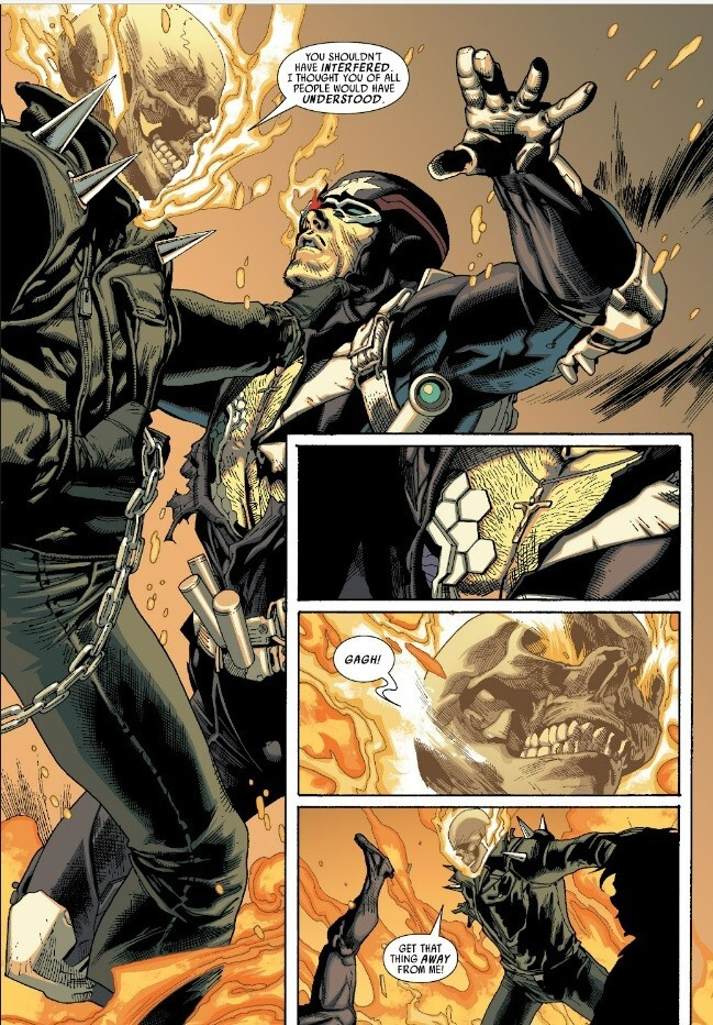 ULTIMATE AVENGERS 2 ISS 10 pg 6 ULTIMATE GHOST RIDER (3D APP ULTIMATE AVENGERS 2 ISS 10 pg 6 ULTIMATE GHOST RIDER (3D APP