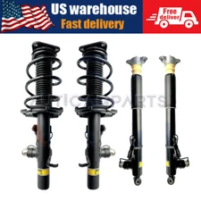 Full Set Front Rear Shock Struts Assembly Fit Lincoln MKC 2015-2019 w/ Electric