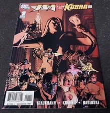 DC Comics JSA VS. KOBRA Comic Book #1 First Issue 2009 Trautmann Very Good