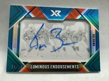 2018 Panini XR Jalen Ballage Luminous Endorsements Orange Rookie Auto RC 14/25