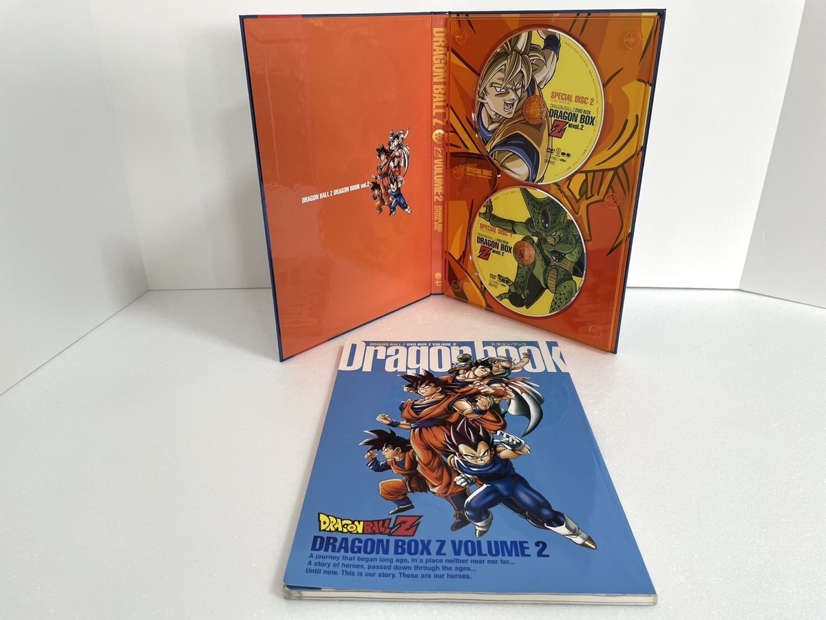 Dragon Ball Z DVD Box Vol. 1 & 2 Set Akira Toriyama DRAGON