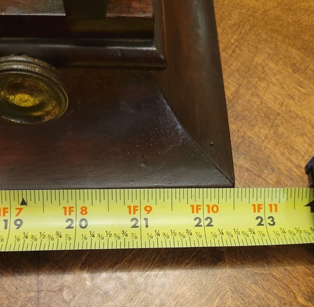 Antique Chain Drive Deluxe Stereoview Graphoscope / Stereoscope Viewer eBay