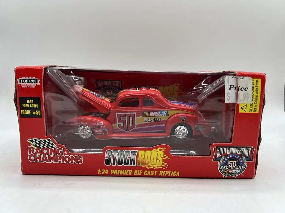 Racing Champions NASCAR 50th ANNIVERSARY '40 FORD COUPE 1/4998 Scale 1:24 - Image 2 of 4