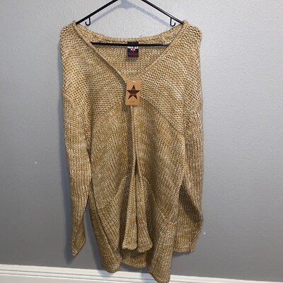 Lemo USA Cardigan Sweater Womens Size 2X Vintage Knit NEW WITH TAGS! QUALITY!
