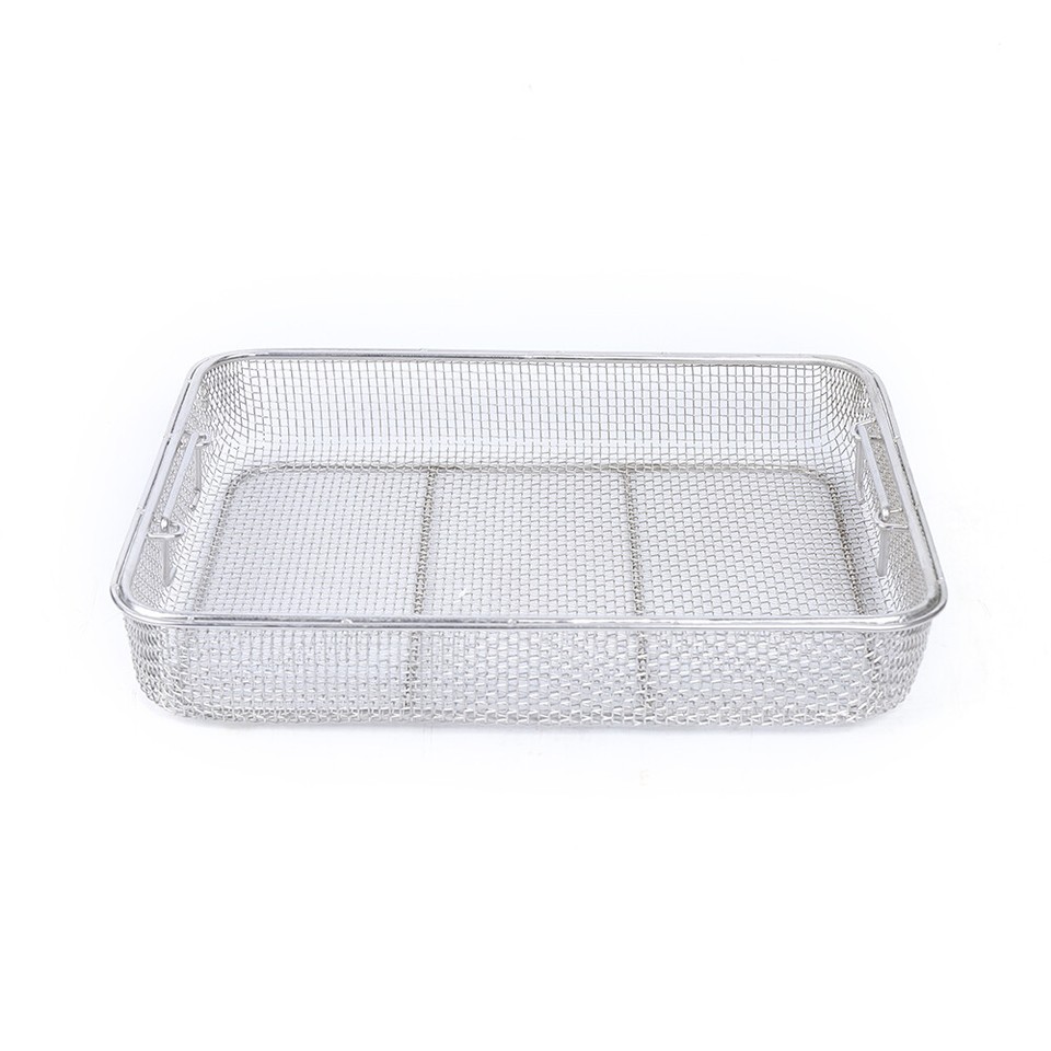 High Temperature Sterilization Basket Surgical Instrument Tray