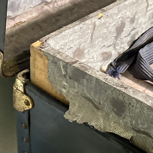 RARE Exceptional Antique Globetrotter Trunk - Picture 14 of 23
