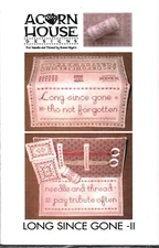 Long Since Gone Counted Cross Stitch Pattern | Acorn House Designs