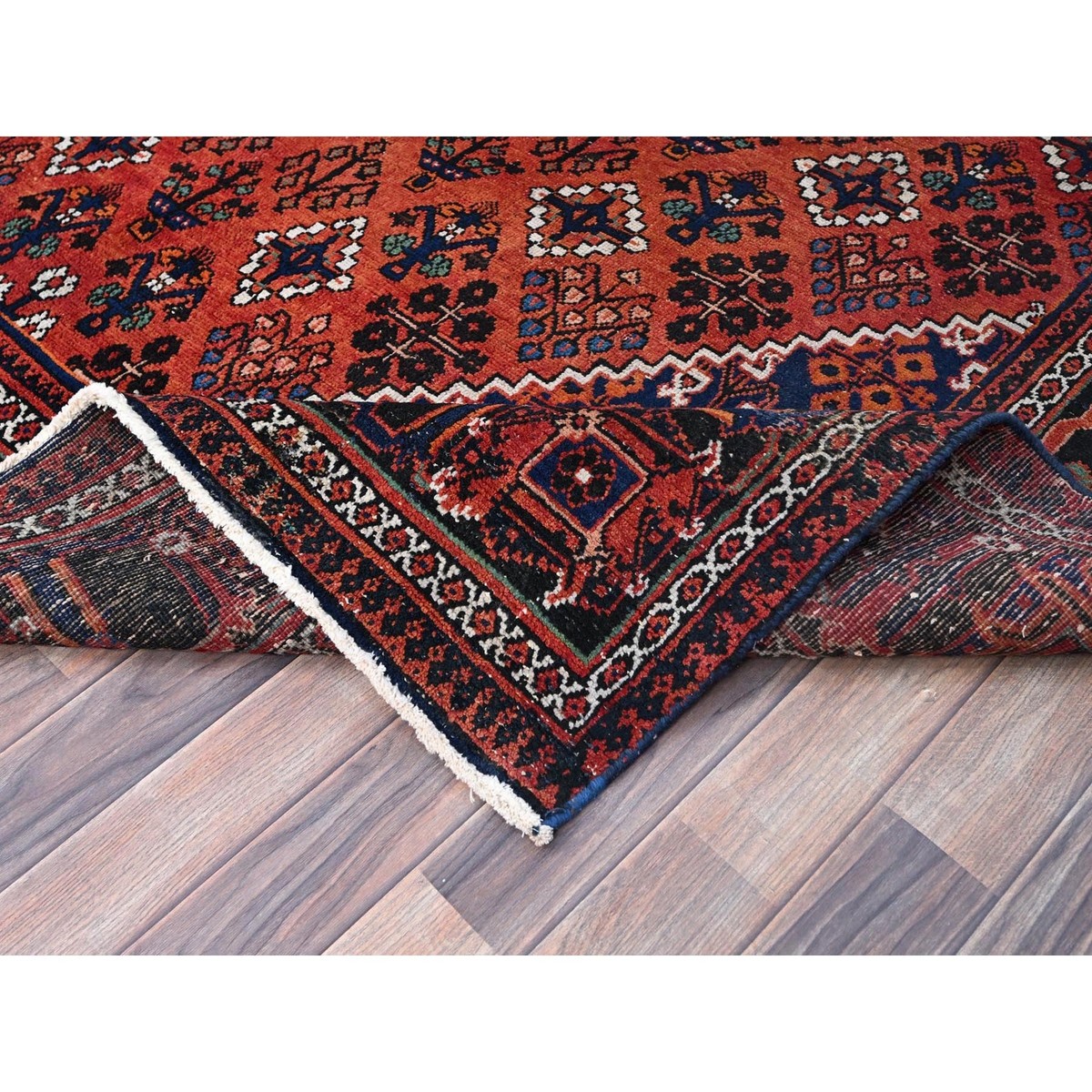 TEXTILIMPEX TRAVELLING RUG ウール100% Feizy Lennox Transitional 8694F 8' x 10' Navy Area Rug