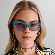 Camilla Sunglasses New With Case Autobahn Baby Turquoise RRP $280