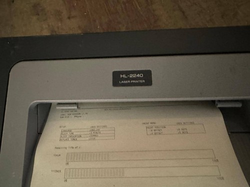 Brother HL2240 A4 USB Compact 24ppm Mono Laser Printer - Picture 3 of 3