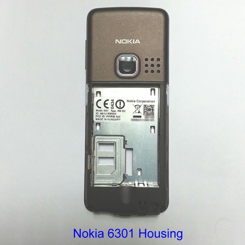 100% Genuine Original Nokia 6300, 6301, 2600C Keypad Middle Back Fascia Housing - Picture 6 of 20