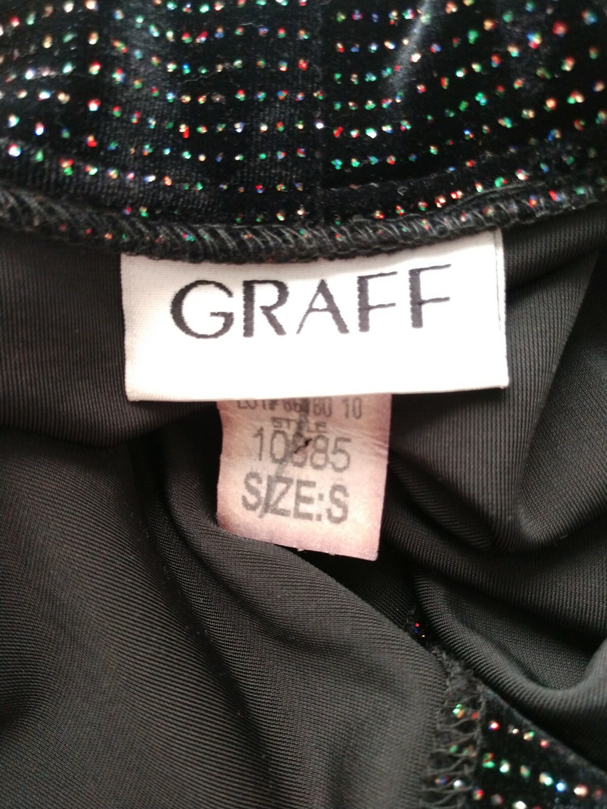 Graff Evening Jacket Multi-colored Metallic Spark… - image 3