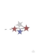 Paparazzi Stellar Celebration Red Hair Clip