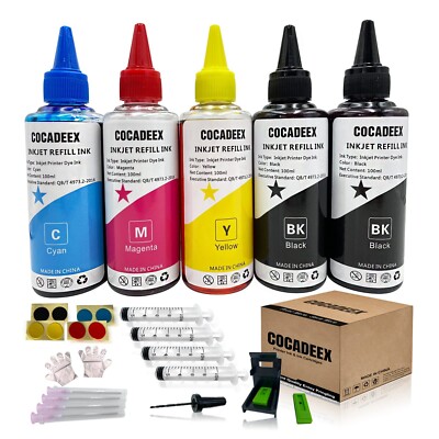 COCADEEX 500ml Ink Refill Kit Compatible with Ink Cartridges PG-275 CL-276  PG... | eBay