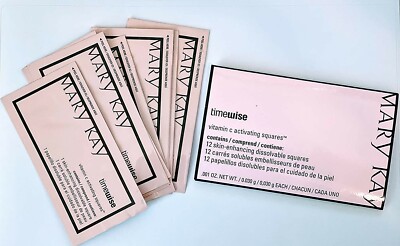 Mary May Timewise Vitamin C Activating Squares 12 per pack