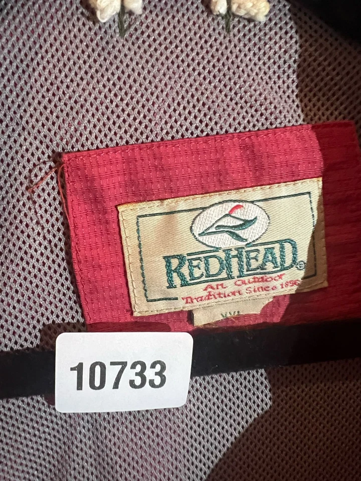 REDHEAD Fishing Breathable Vest Ripstop Full Zip Pockets Unisex Adult Sz XXL Red - Image 4 of 4