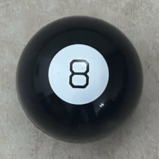 Mattel Magic 8 Ball Fortune Telling Toy, 1989, MPN 0893DP, Ages 6