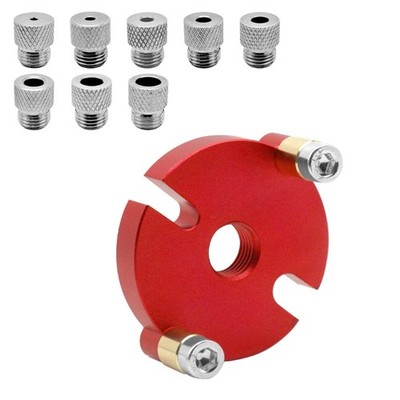 Vertical Hole Drilling Guide Punch Locator Tool 3-10mm Drill Bushings
