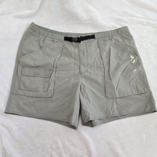Lands' End Green Swim Trunks Boy's Large 14-16 100 Polyester