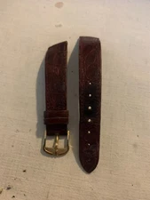 Universal Genève strap leather strap 17mm buckle buckle 14mm