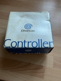 Sega Dreamcast Console And Two Controllers, One Memory Card