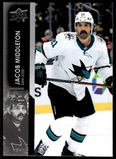 2021-22 Upper Deck Jacob Middleton San Jose Sharks #625