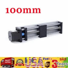 CNC Linear Guide Rail Slide Stage Actuator Ball Screw Motion Table Nema 23 Motor