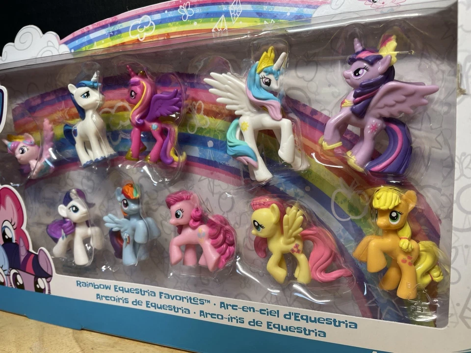 My Little Pony Rainbow Equestria Favorites 2” 10 figuras colección ¡NUEVO! Foto 4 de 4