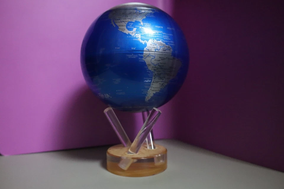 Mova глобус Юпитер совершенно таинственный вращающийся свет земли декор подарок плавающий - Изображение 3 из 4