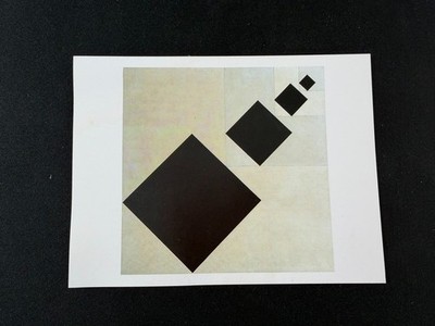 Phaidon Kunst Postkarte Theo van Doesburg Rechenkomposition 1930 De Stijl