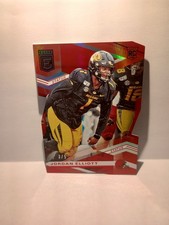 2020 Elite Status Jordan Elliott Rookie Red Die-Cut /5 Card #186
