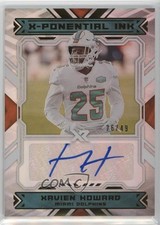2021 Panini XR X-Ponential Ink /49 Xavien Howard #XPI-XHO Auto 1cz3