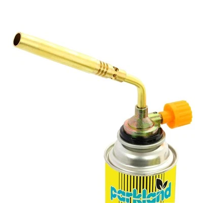 BOND HARDWARE Flamethrower Burner Head Butane Gas Blow Torch Manual Ignition Welding Camping