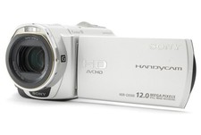  MINT w/chager SONY HDR CX500V Digital Video Camera Handycam Silver From JAPAN