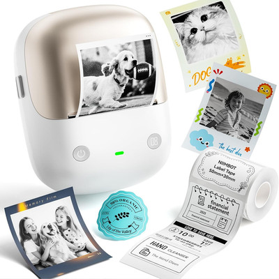B2 Pro Label Maker Machine with Tape, 300DPI Sticker Printer Portable Bluetooth