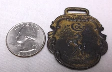 Vintage Colt Mfg Firearms Colt Watch Fob