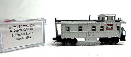 Atlas Trainman 50002125 CB&Q Burlington Route Caboose 13503 escala N nuevo | Condition: New