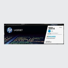 New Open Box HP 201A Cyan Original LaserJet Toner Cartridge, CF401A