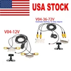 LED eBike Turn Signal Light Headlight & Taillight for 12V–72V Electric Bikes HAU