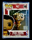 Trae Young Signed Atlanta Hawks Funko Pop Figurine #146 Beckett Certified