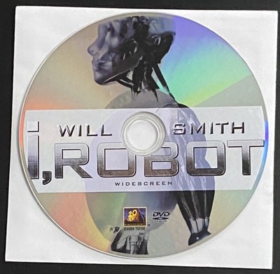   Neu I, Robot (2004) - DVD Disc Only Weiß Papier Arm / Kein Case