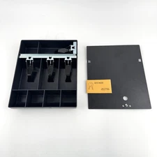 MMF Industries Cash Tray with Locking Lid & Keys 12.75" x 10.5" x 2.5"