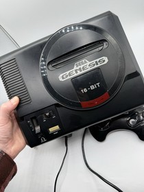 Sega Genesis 1 Model 1601 Console 16-Bit Console With Sega Power Supply & Cables