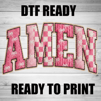 DTF Heat Transfer   Ready to Press, Full Color Design