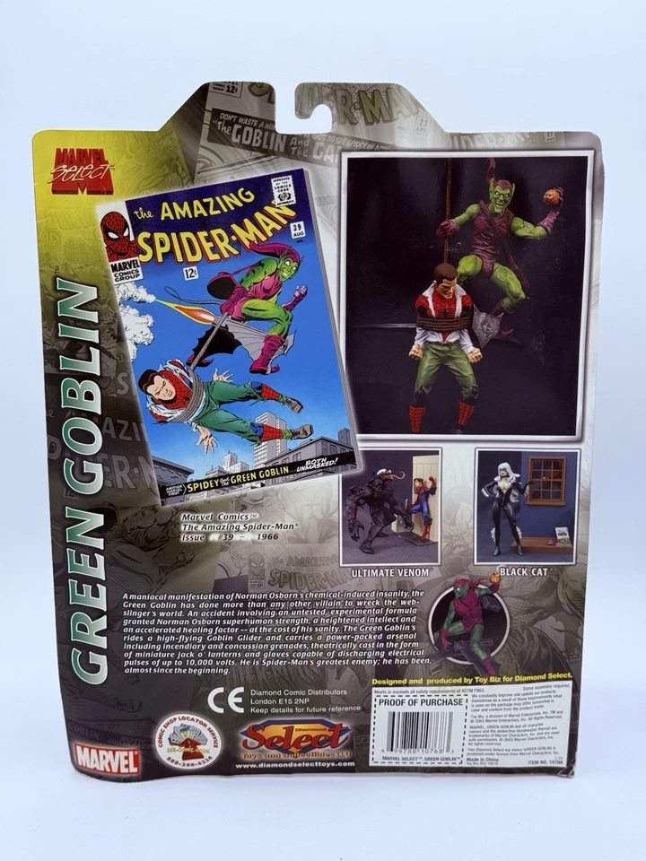 Figura de acción Marvel Select GREEN GOBLIN edición especial coleccionista NUEVO Foto 2 de 4