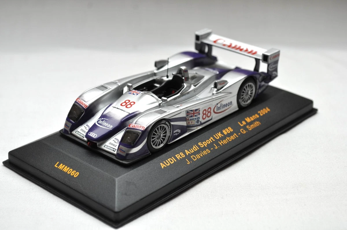 Modèle Réduit Audi R8 Le Mans 2001 #1, échelle 1/43 Altaya Ixo - Occasion Avec Défauts