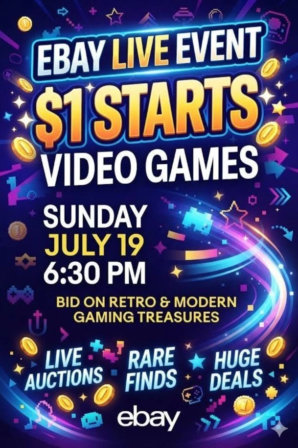 Video Game Extravaganza! $1 Starting bid! Nintendo, Sony, Xbox and More!